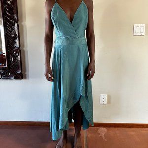 Teal Bridesmaid Dress